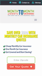 Mobile Screenshot of monthtomonthcarsinsurance.com